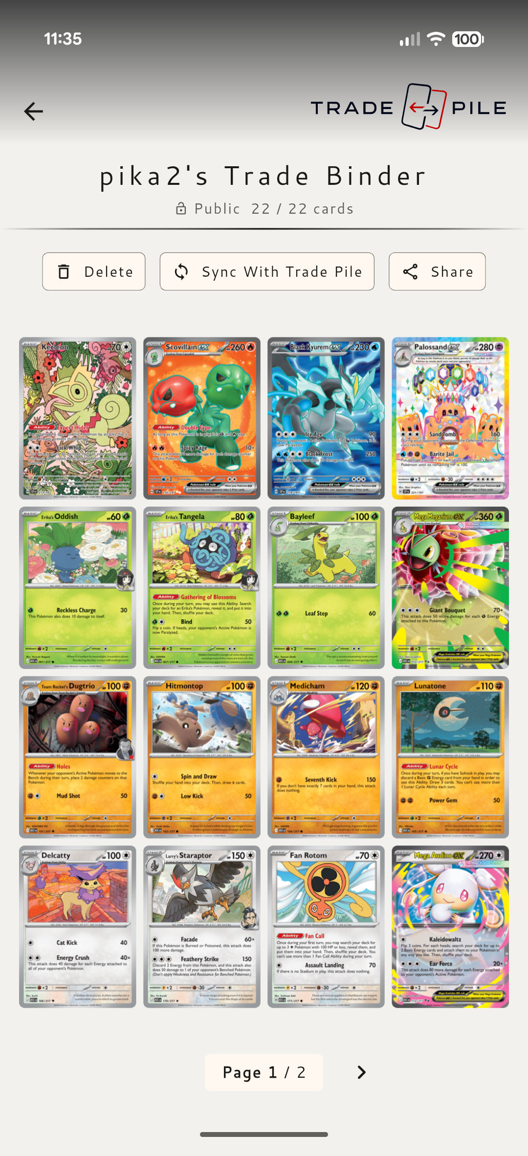 Lay out binders your way